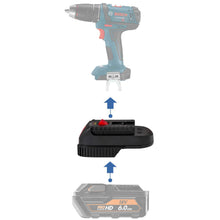 Charger l'image dans la galerie, Adaptateur de batterie AEG 18V vers Bosch 18V (Bleu)