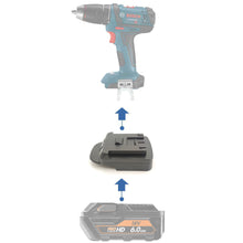 Charger l'image dans la galerie, Adaptateur de batterie AEG 18V vers Bosch 18V (Bleu)