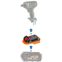 Charger l'image dans la galerie, Adaptateur de batterie AEG 18V vers Masterforce 20V