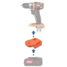 Charger l'image dans la galerie, Adaptateur de batterie Bauer 20V vers AEG 18V