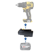 Load image into Gallery viewer, Bosch (Green) 18V to DeWalt 20V Battery Adapter