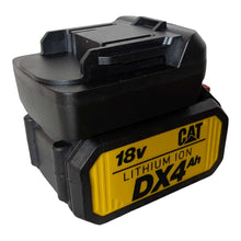 Load image into Gallery viewer, CAT 18V to Makita 18V Battery Adapter