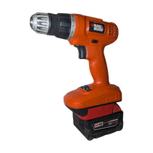 Load image into Gallery viewer, Milwaukee 18V to Black and Decker 18V Ni-Cd Battery Adapter