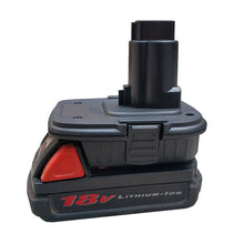 Charger l'image dans la galerie, Adaptateur de batterie Milwaukee 18V vers DeWalt 18V