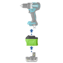 Charger l'image dans la galerie, Adaptateur de batterie Ryobi 18V vers Makita 18V