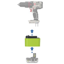 Charger l'image dans la galerie, Adaptateur de batterie Ryobi 18V vers Porter Cable 20V