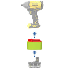 Charger l'image dans la galerie, Adaptateur de batterie Ryobi 18V vers Stanley V20