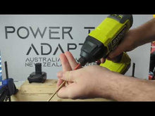 Charger et lire la vidéo dans la visionneuse de la Galerie, Adaptateur de batterie Milwaukee 18V vers Ryobi 18V
