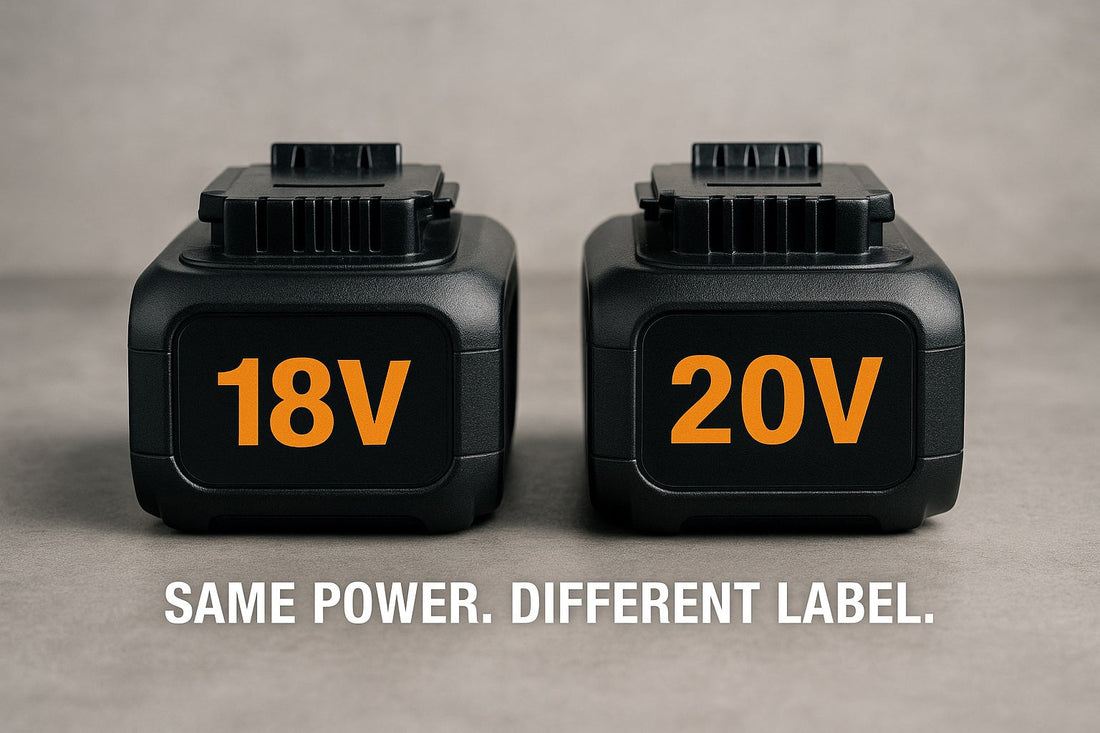 18V vs 20V: The Truth Behind the Voltage — It’s All Marketing