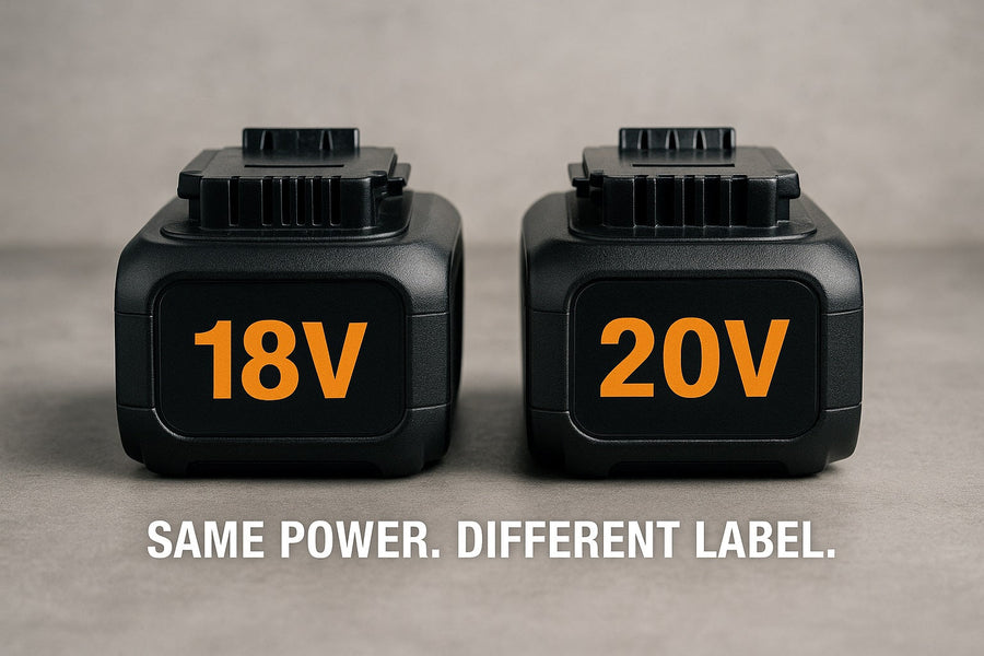 18V ou 20V - La vérité sur les outils sans fil — Ce n’est que du marketing
