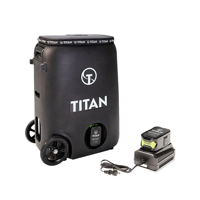 Powering Titan Ball Machines with Ryobi 18V — And How Our Adapters Unlock Other Brands