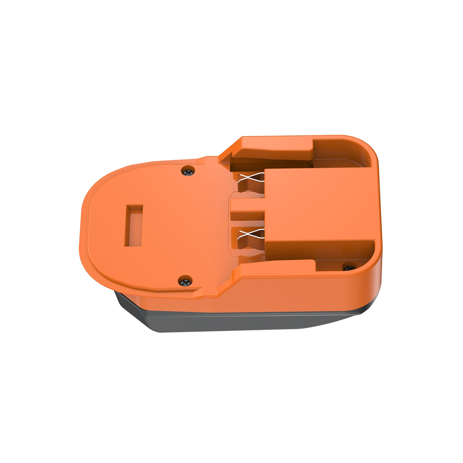 Adaptateur de batterie AEG 18V vers WORX 20V PowerShare (Orange)
