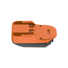 Charger l&#39;image dans la galerie, Adaptateur de batterie AEG 18V vers WORX 20V PowerShare (Orange)
