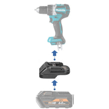 Charger l'image dans la galerie, Adaptateur de batterie AEG 18V vers Makita 18V (ABS)
