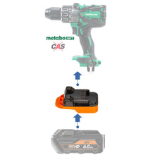 Load image into Gallery viewer, AEG 18V to Metabo HPT 18V Battery Adapter
