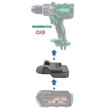 Charger l&#39;image dans la galerie, AEG 18V à Metabo 18V HPT Adaptateur de Batterie
