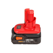Charger l&#39;image dans la galerie, Adaptateur de batterie AEG 18V vers Milwaukee 12V
