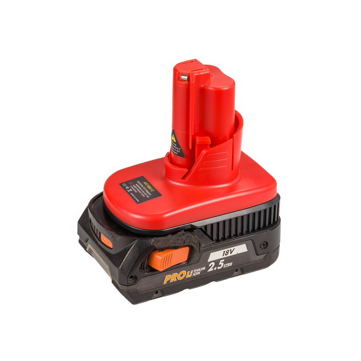 AEG 18V to Milwaukee 12V Battery Adapter