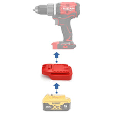 Charger l&#39;image dans la galerie, Adaptateur de batterie DeWalt 20V vers Craftsman 20V
