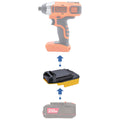 Bauer 20V to Black and Decker 20V Battery Adapter