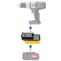 Bauer 20V vers Porter Cable 18V Adaptateur de batterie