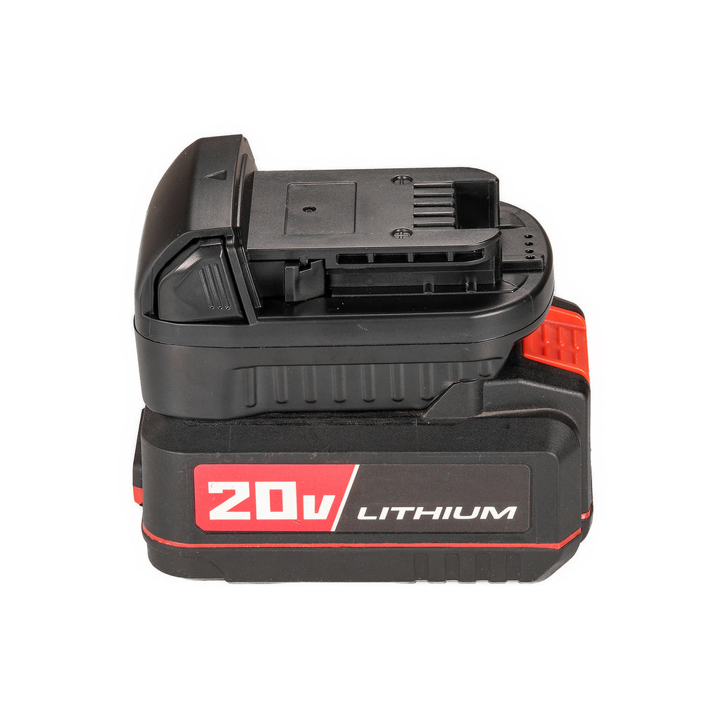 Adaptateur de batterie Bauer 20V vers Milwaukee 18V
