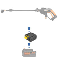 Black and Decker 20V à WORX 20V Adaptateur de Batterie
