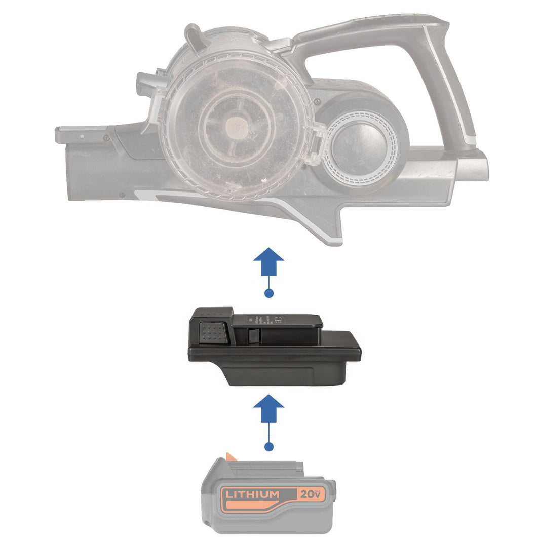 Adaptateur de batterie Black and Decker 20V vers Hoover 20V ONEPWR