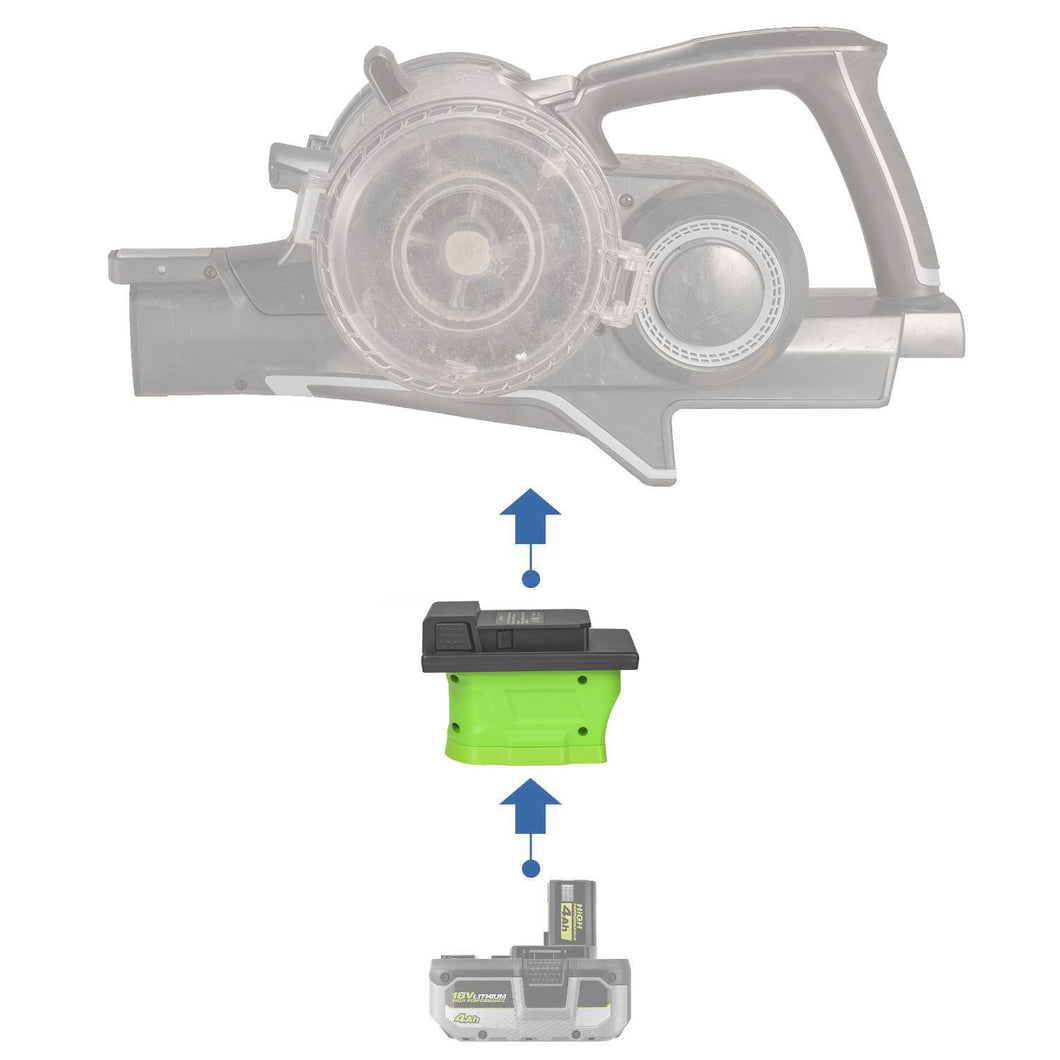 Adaptateur de batterie Ryobi 18V vers Hoover 20V ONEPWR