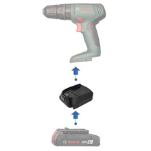 Charger l'image dans la galerie, Adaptateur de batterie Bosch (Bleu) 18V vers Bosch (Vert) 18V
