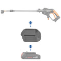 Bosch (Blue) 18V to WORX 20V (Orange) PowerShare Battery Adapter