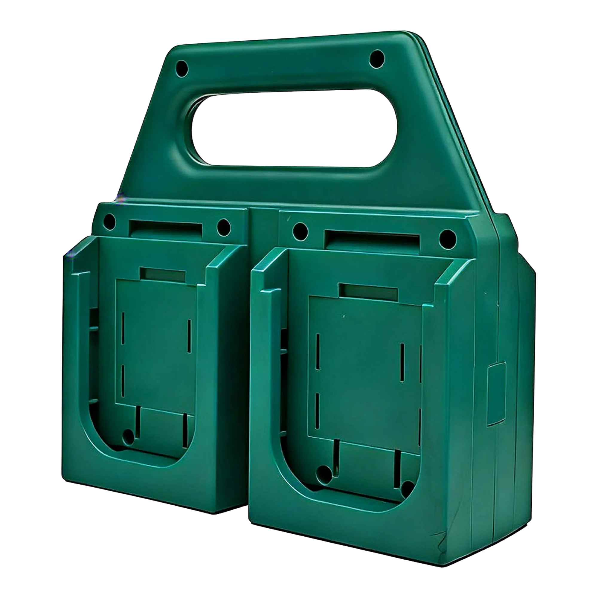 Support et porte-batteries à 4 emplacements pour batteries Bosch Professional (bleu) GBA 18V