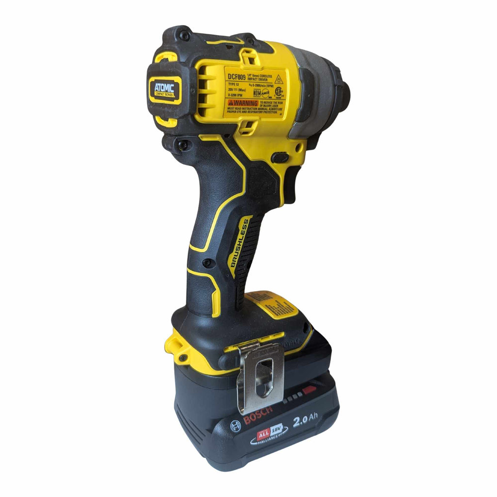 Bosch (Green) 18V to DeWalt 20V Battery Adapter