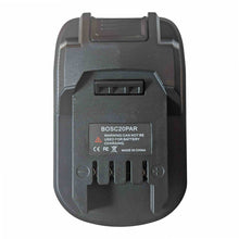 Load image into Gallery viewer, Bosch (Green) 18V to Parkside X20V Battery Adapter
