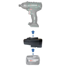 Load image into Gallery viewer, Bosch (Green) 18V to Parkside X20V Battery Adapter
