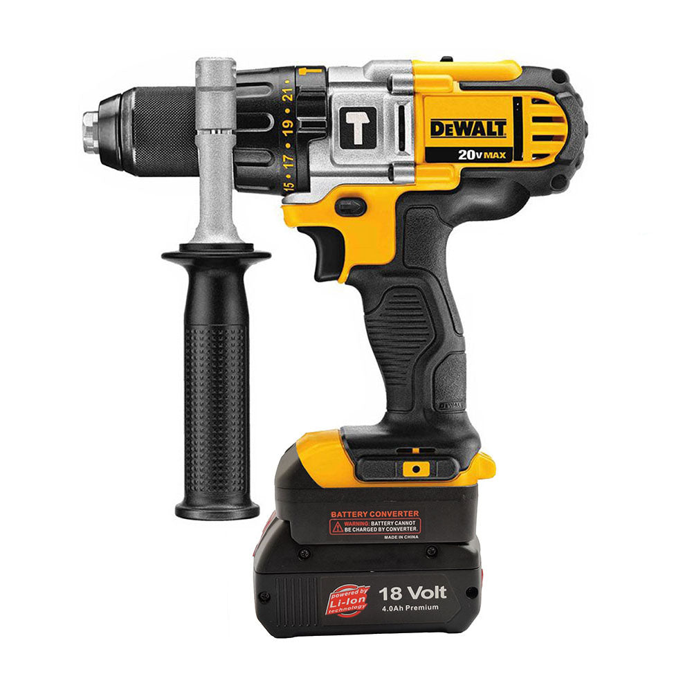 Adaptateur de batterie Bosch (Bleu) 18V vers DeWalt 20V