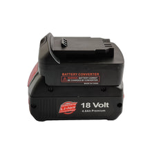 Charger l&#39;image dans la galerie, Adaptateur de batterie Bosch (Bleu) 18V vers DeWalt 20V
