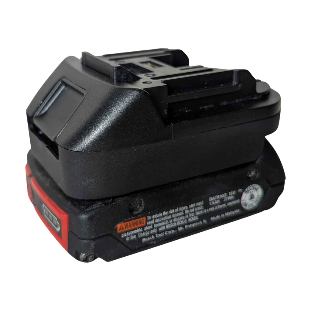 Adaptateur de batterie Bosch (Bleu) 18V vers Makita 18V