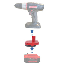 Charger l&#39;image dans la galerie, Adaptateur de batterie Craftsman 20V vers Craftsman 19,2V

