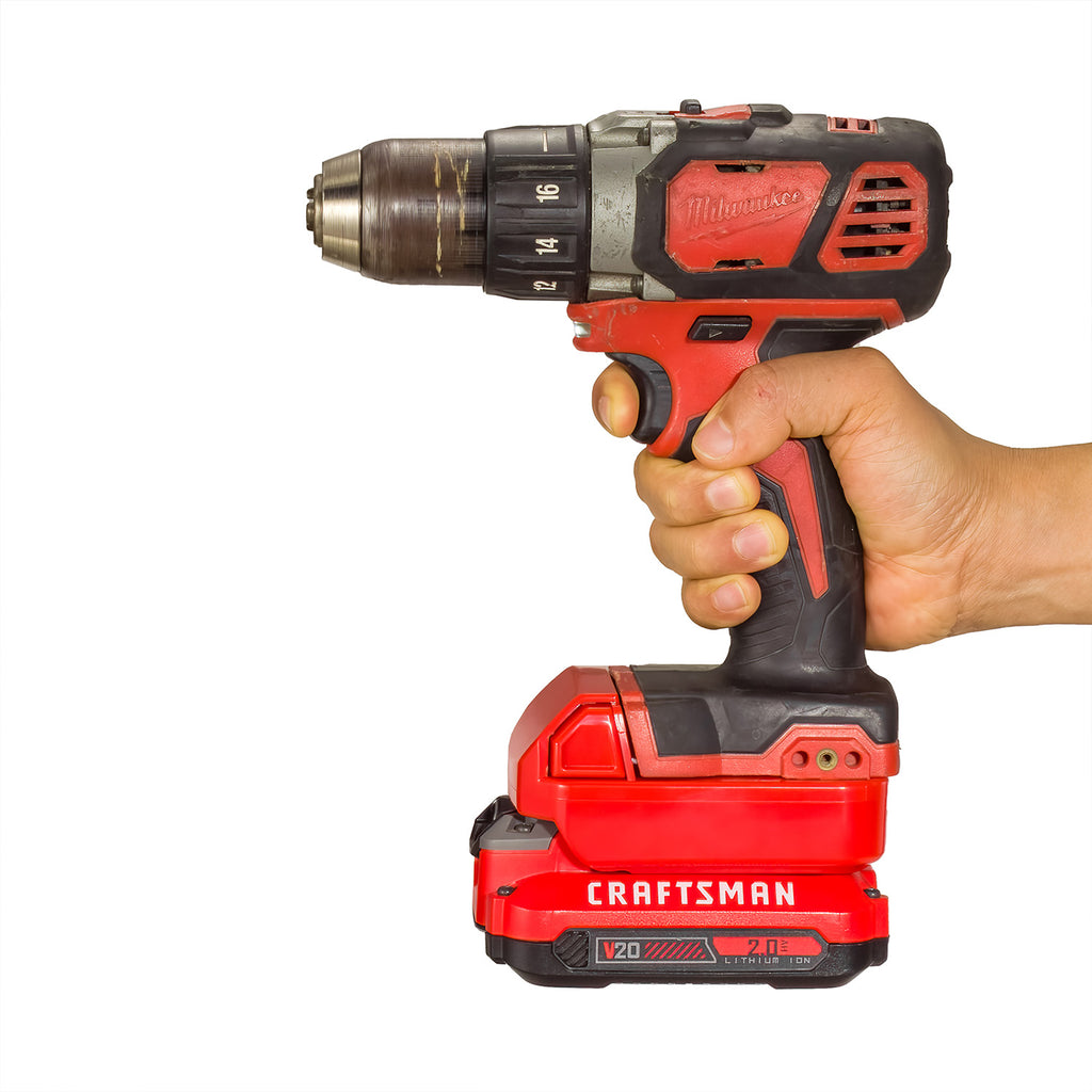 Craftsman 20V vers Milwaukee M18 Adaptateur de batterie