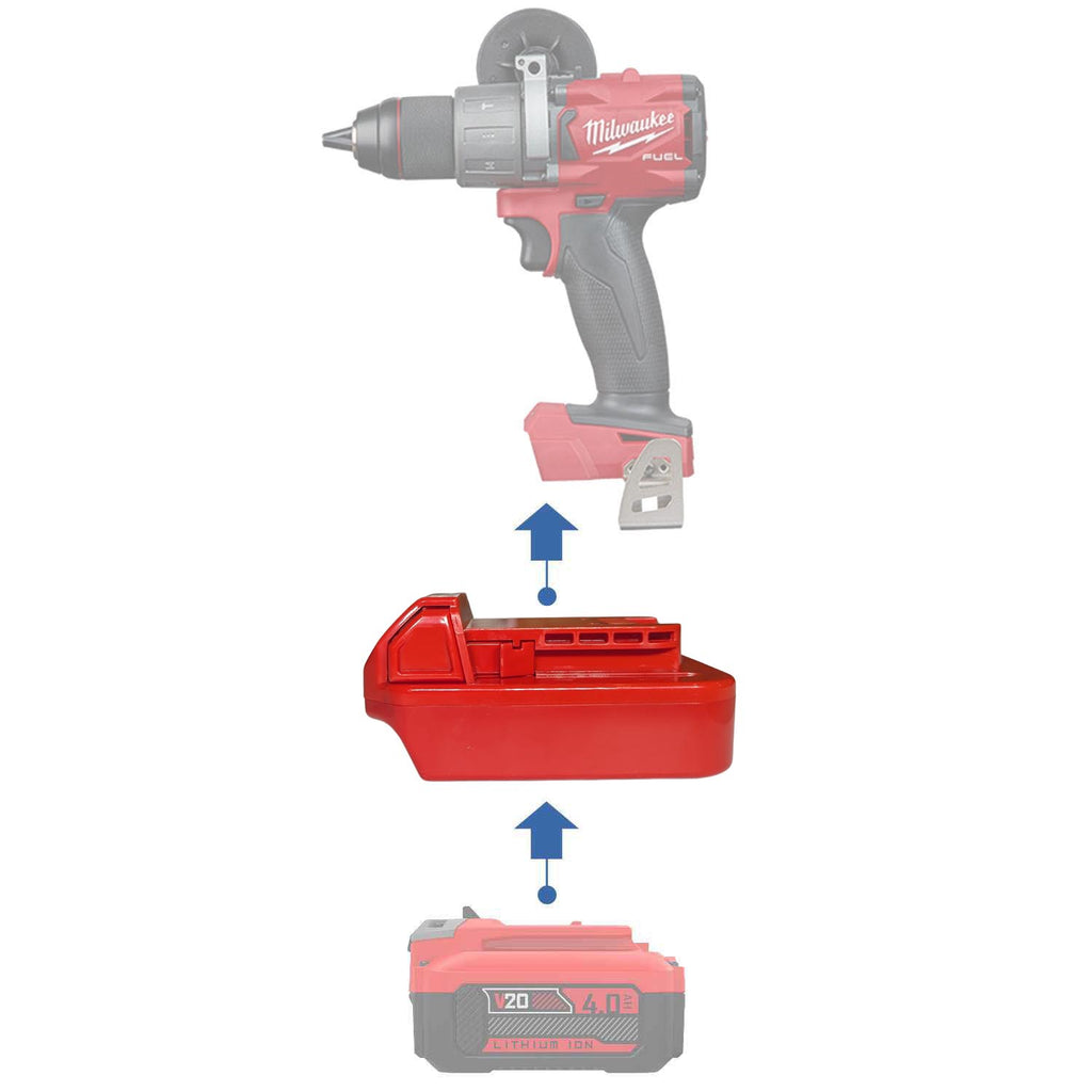Craftsman 20V to Milwaukee 18V Battery Adapter