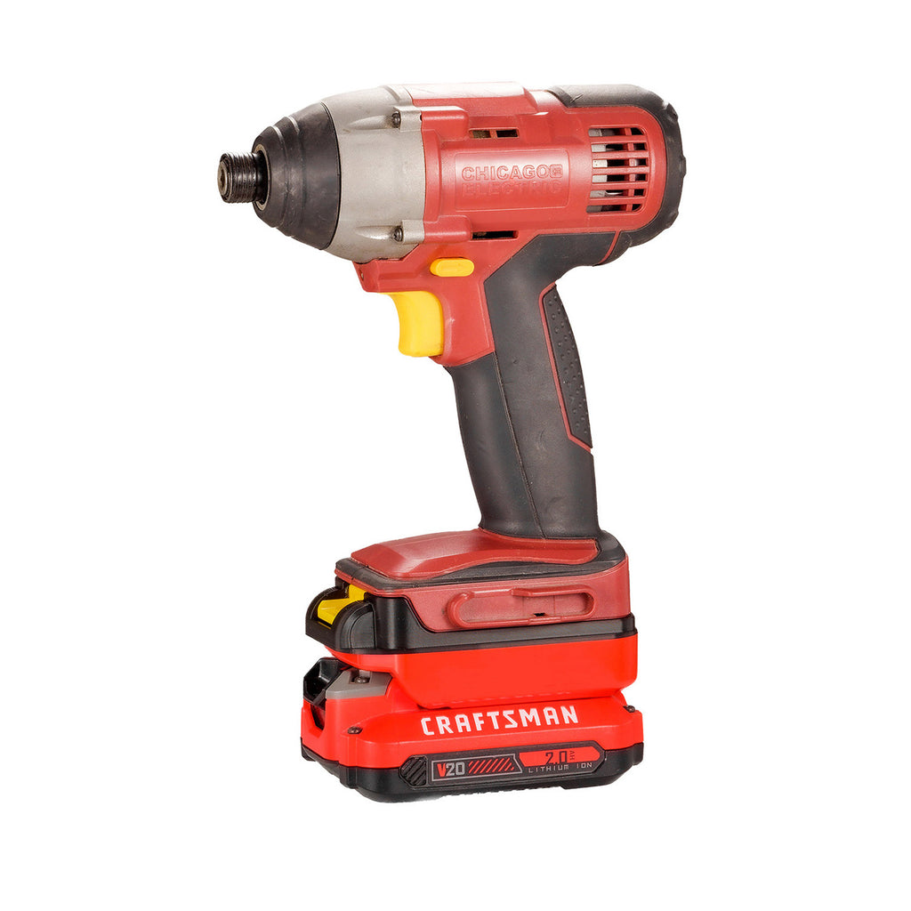 Craftsman 20V to Chicago Electric 18V Battery Adapter