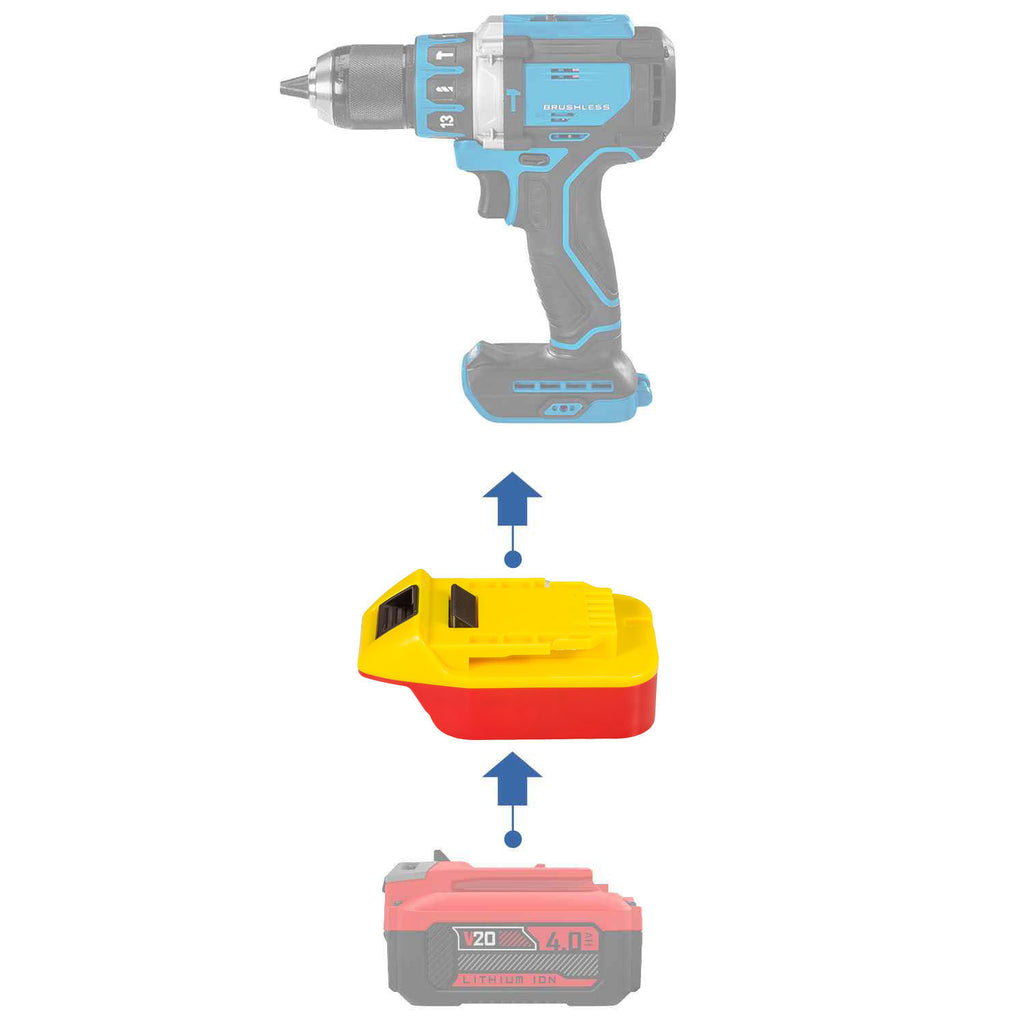 Craftsman 20V vers Hercules 20V Adaptateur de batterie