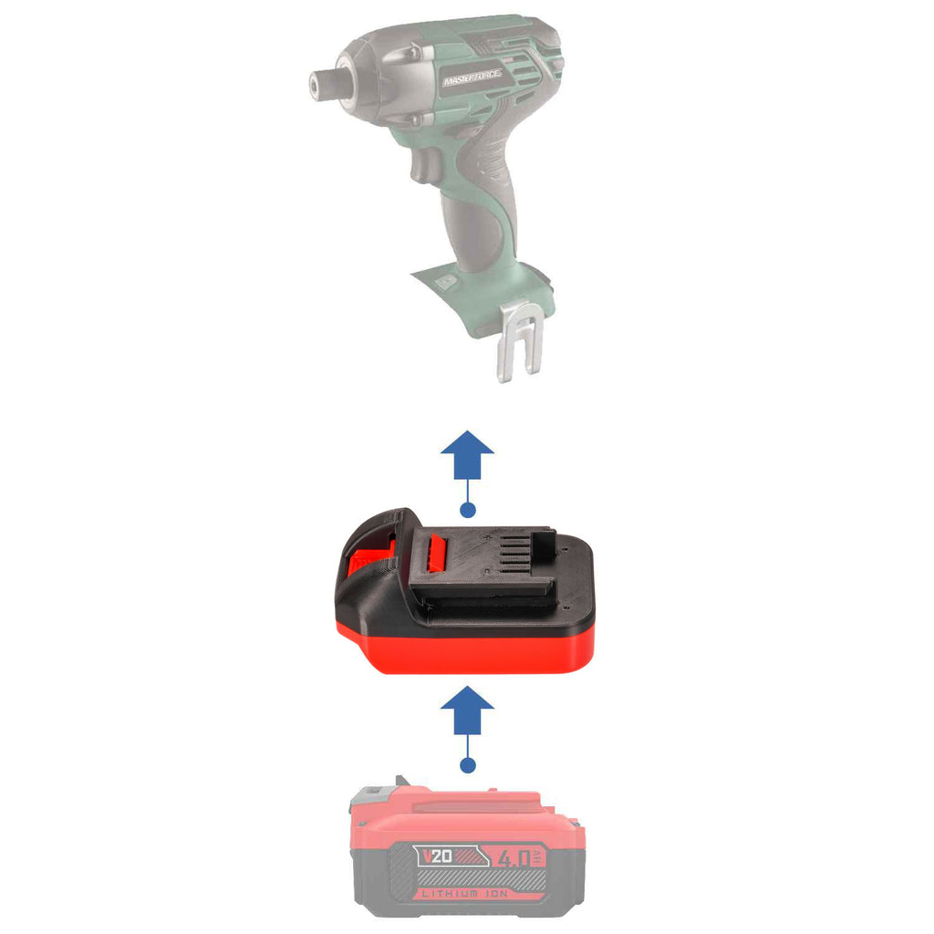 Craftsman 20V to Masterforce 20V Battery Adapter