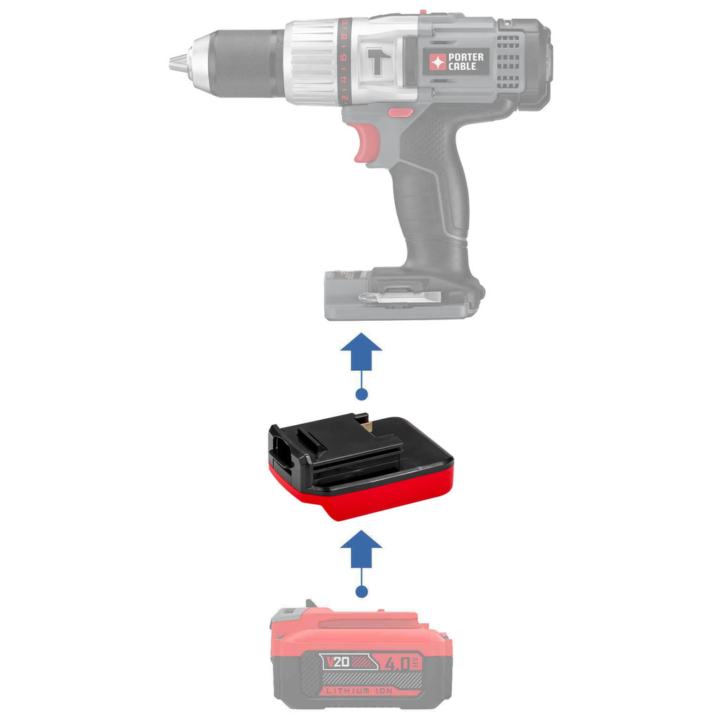 Craftsman 20V vers Porter Cable 18V Adaptateur de batterie