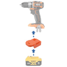 Charger l&#39;image dans la galerie, Adaptateur de batterie DeWalt 20V vers AEG 18V
