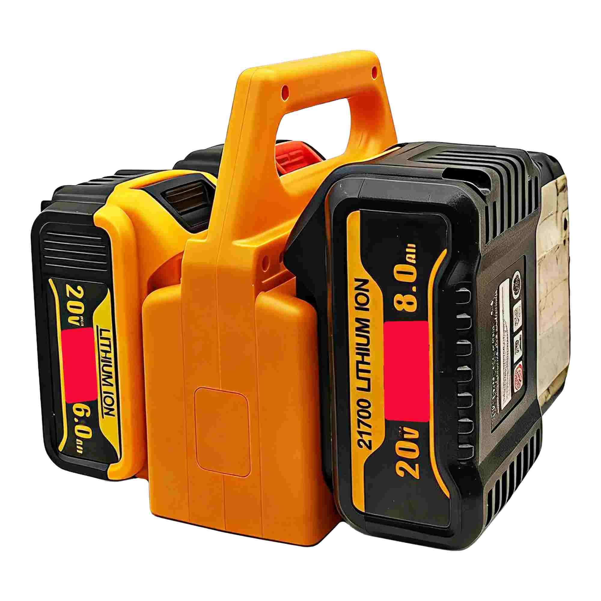 Support et porte-batteries 4 emplacements pour batteries DeWalt 20V MAX / 18V XR