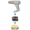 DeWalt 20V vers Bosch (vert) 18V Adaptateur de batterie