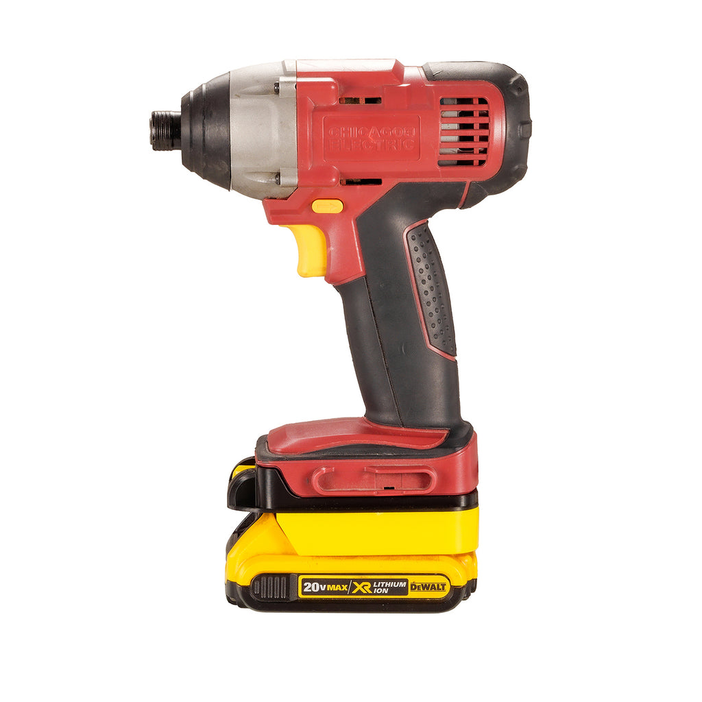 Adaptateur de batterie DeWalt 20V vers Chicago Electric 18V