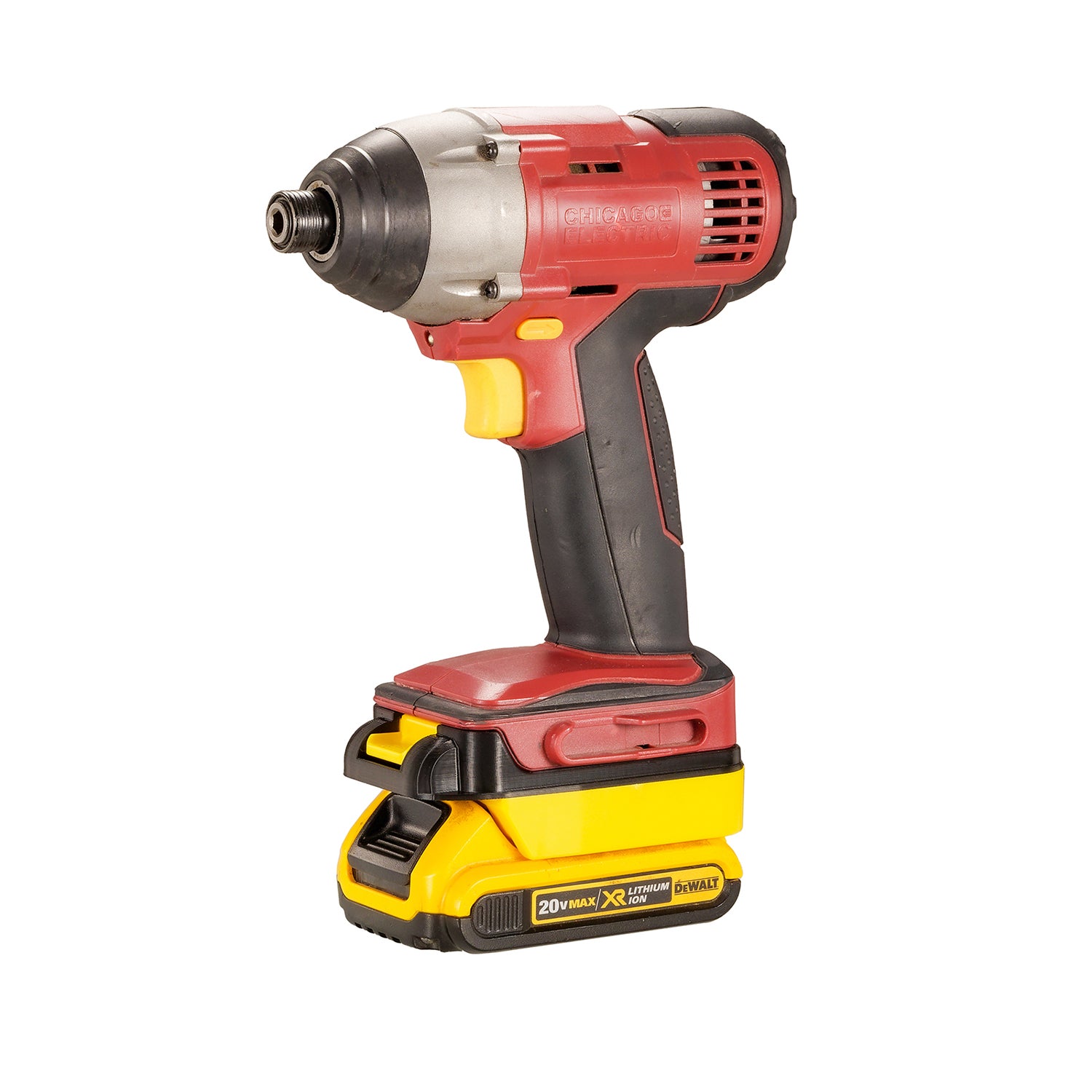 Adaptateur de batterie DeWalt 20V vers Chicago Electric 18V